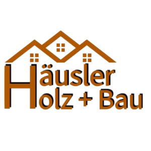 Häusler Holz + Bau GmbH - Logo Schreinerei : Zimmerei : Bodenleger - ohne Hintergrund